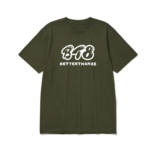 btss41 PT 8번 보다 BT8 그래픽 반팔티셔츠 | 아미그린