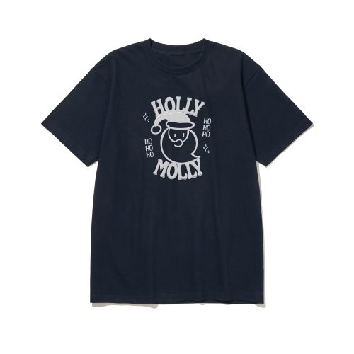 btss42 커플지옥 솔로천국 그래픽 반팔티셔츠 | 네이비