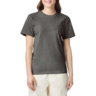 1717 피그먼트 워싱 무지 라운드 반팔티 l 페퍼