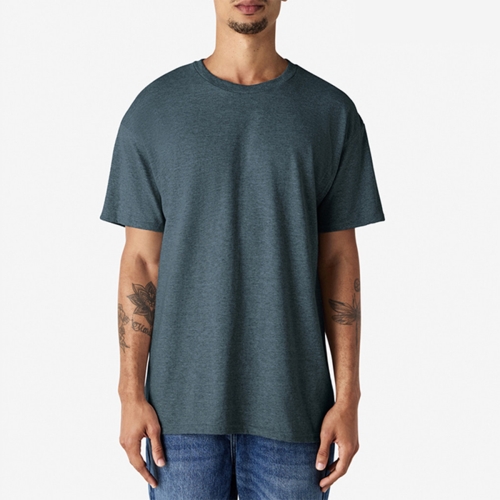 2000 울트라코튼 18수 무지 반팔 라운드 티셔츠 | 다크헤더 | 2XL,3XL