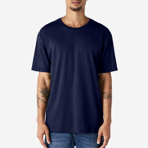 63000 무지 30수 반팔 티셔츠 | 네이비 | 2XL,3XL