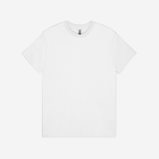 76000 ASIAN FIT 무지 반팔 티셔츠 | 화이트