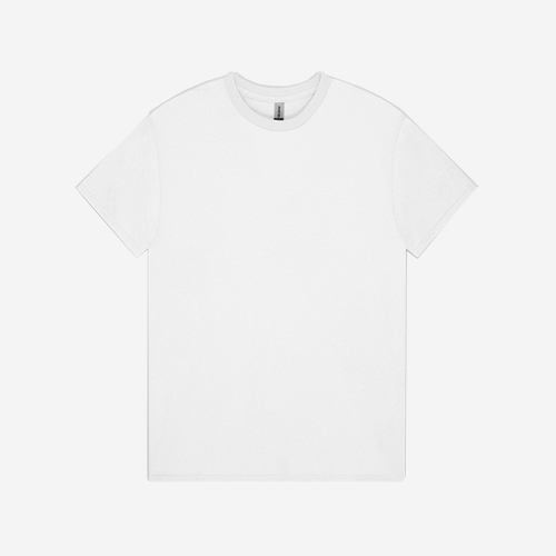 76000 ASIAN FIT 무지 반팔 티셔츠 | 화이트