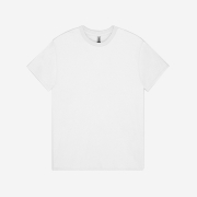 76000 ASIAN FIT 무지 반팔 티셔츠 2XL, 3XL | 화이트