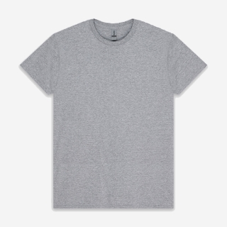 76000 ASIAN FIT 무지 반팔 티셔츠 2XL, 3XL | 스포츠그레이