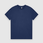 76000 ASIAN FIT 무지 반팔 티셔츠 2XL, 3XL | 네이비