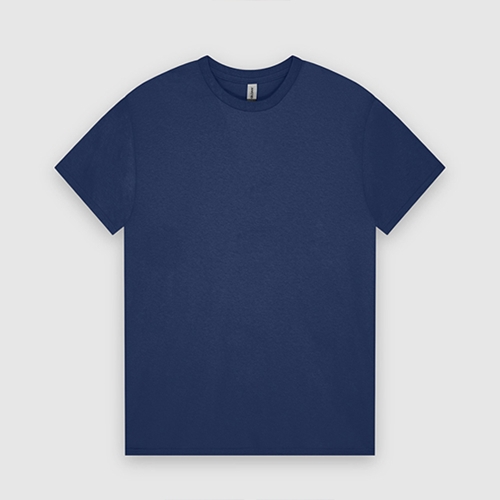 76000 ASIAN FIT 무지 반팔 티셔츠 2XL, 3XL | 네이비