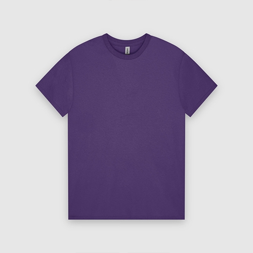 76000 ASIAN FIT 무지 반팔 티셔츠 2XL, 3XL | 퍼플