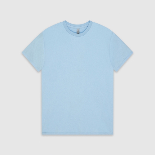 76000 ASIAN FIT 무지 반팔 티셔츠 라이트블루