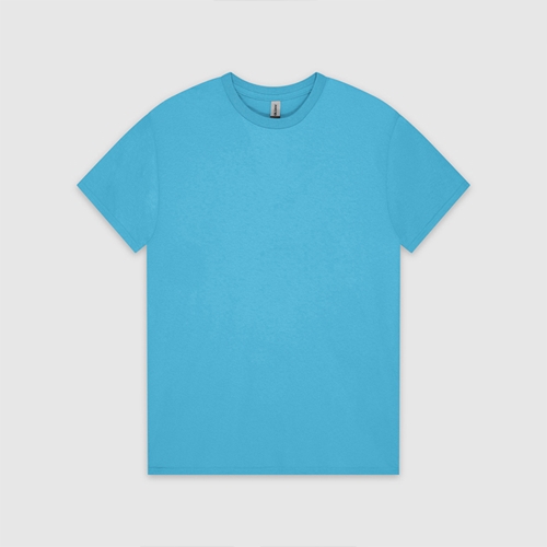 76000 ASIAN FIT 무지 반팔 티셔츠 2XL, 3XL | 사파이어