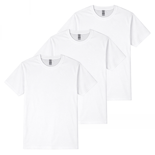 [3PACK]길단 프리미엄 코튼 24수 아시안핏 무지 반팔티셔츠