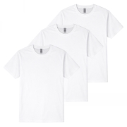 [3PACK]길단 프리미엄 코튼 24수 아시안핏 무지 반팔티셔츠