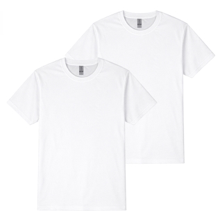 [2PACK]길단 프리미엄 코튼 24수 아시안핏 무지 반팔티셔츠 화이트