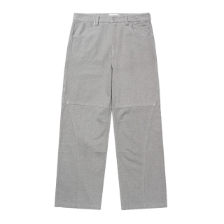 프리미엄 컷 피치 카치온 기모 팬츠 [그레이]