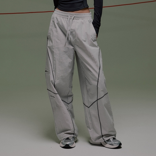 테크라인 립포켓 아노락 팬츠 | 라이트그레이