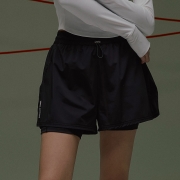 오픈사이드 포켓 레이어 쇼츠 블랙