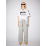 LENTICULAR LOGO SWEAT PANTS | GRAY