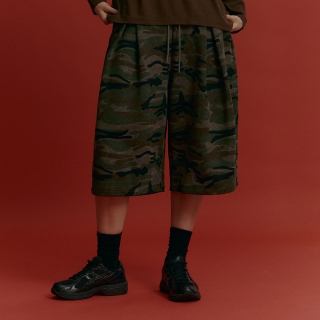 크립틱 카모 버뮤다 쇼츠 | 카키