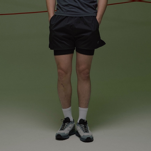 에어 포켓 레이어 런 쇼츠 블랙