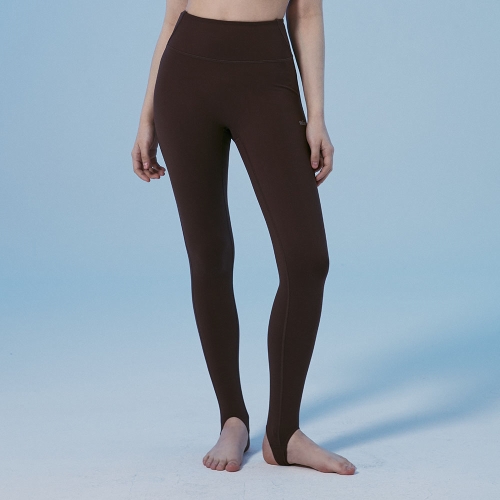 백 보니 스터럽 레깅스 | 브라운