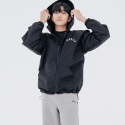 국산 ROKAF 공군 자수 바람막이 1color | 검정