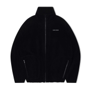 데일리 플리스 집업자켓 | 블랙