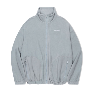 데일리 플리스 집업자켓 | 연그레이