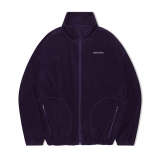 데일리 플리스 집업자켓 | 퍼플