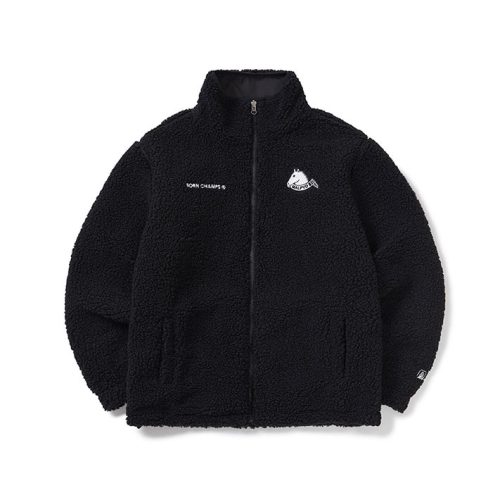 말표X본챔스 플리스자켓 | 블랙