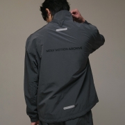 유틸리티 슬랜티드 집업 | 다크그레이