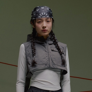 테크웨어 트윈포켓 러너 베스트 | 차콜