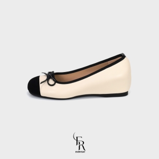 에브리데이 탐페레 볼륨 웨지 발레 플랫 슈즈 ED2604 | 아이보리