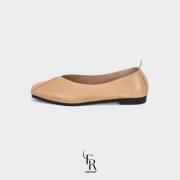 에브리데이 라흐티 사선 절개 포인트 플랫 슈즈 ED2603 | 카멜브라운