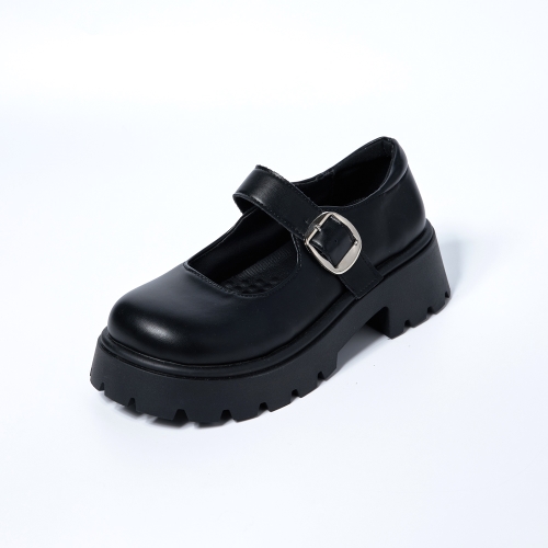 모그어스 라운드 메리제인 청키 로퍼