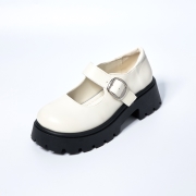 모그어스 라운드 메리제인 청키 로퍼