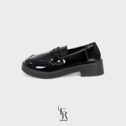 에브리데이 소이니 청키힐 에나멜 페니 로퍼 ED2607 | 블랙