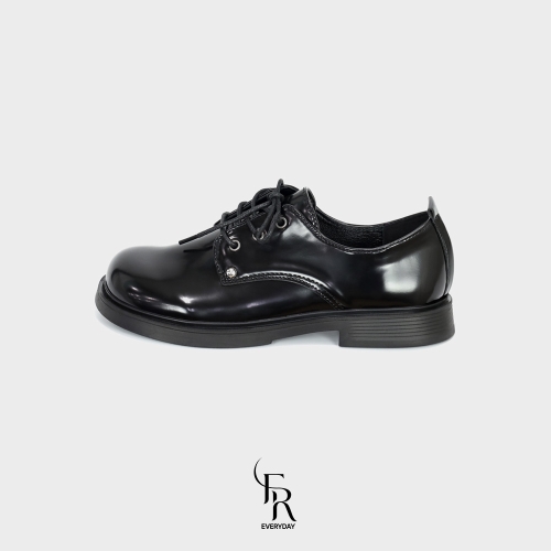 에브리데이 시카요키 미니멀 더비 슈즈 ED2606 | 유광블랙