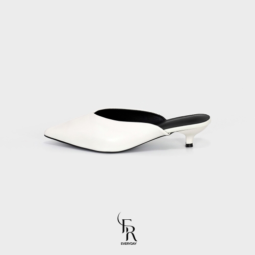 에브리데이 야르벤파 슬림힐 뮬 슈즈 ED2601 | 아이보리