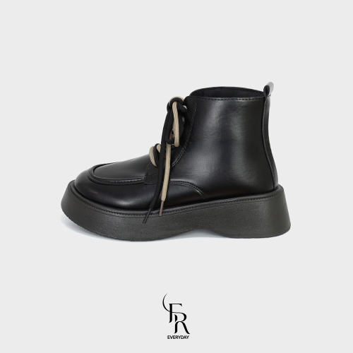 에브리데이 비스뷔 플랫폼 레이스업 워커 부츠 ED2612 | 블랙