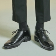 JC1306 밀라노 클래식 7cm 키높이 옥스퍼드 | 블랙 [250~280mm]