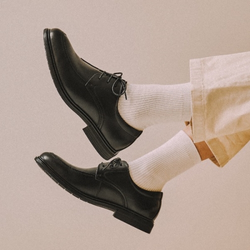 m2507 바이에른 3홀 U팁 클래식 더비 슈즈 | 내추럴블랙