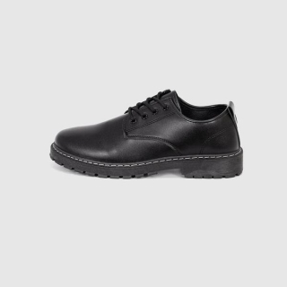 GO40 애쉬포드 스티치 4홀 더비 슈즈 | 블랙