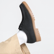 MONO12 시에라츠 코만도 모크 슈즈 | 매트블랙