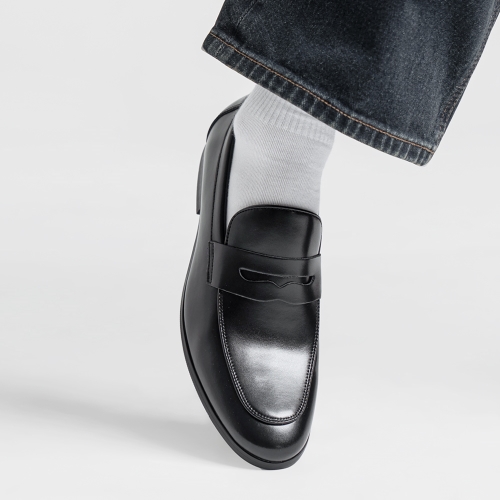 MONO13 스타르가르트 클래식 페니 로퍼 | 시그니쳐블랙