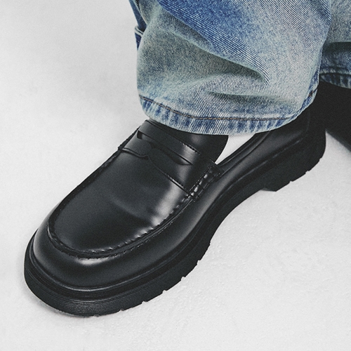 로젠 골프 페니 로퍼 | 블랙