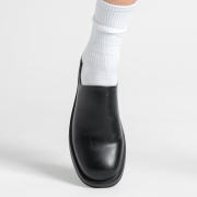 MONO11 비톰 미니멀 5CM 뮬 | 엣지블랙