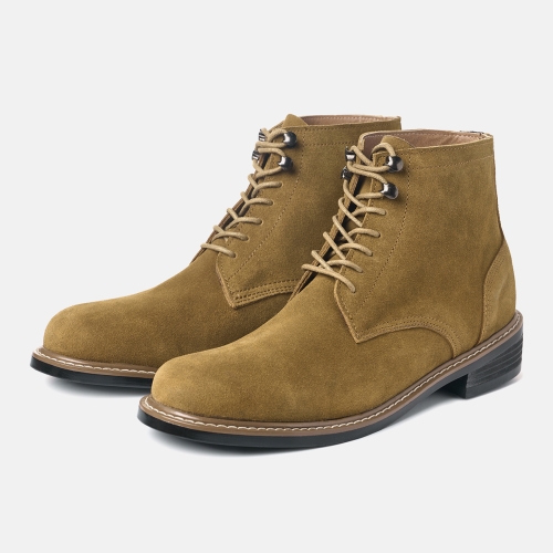 밀리 스웨이드 밀리터리 필드부츠 4cm (CR0099SCM)