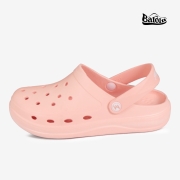 버튼 EVA샌들ㅣ로즈골드