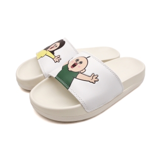 빵빵이 옥지 투게더 슬리퍼 | 화이트