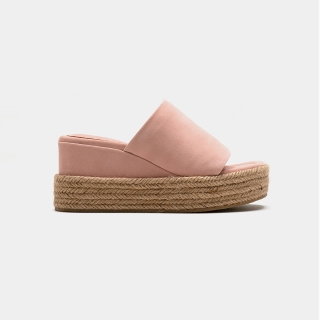 Wedge Slippers | Pink ALCW021